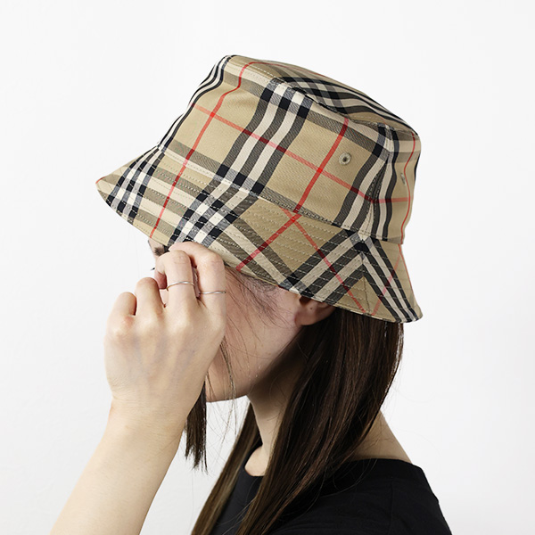 楽天市場】BURBERRY バーバリー Vintage Check Backet Hat バケット