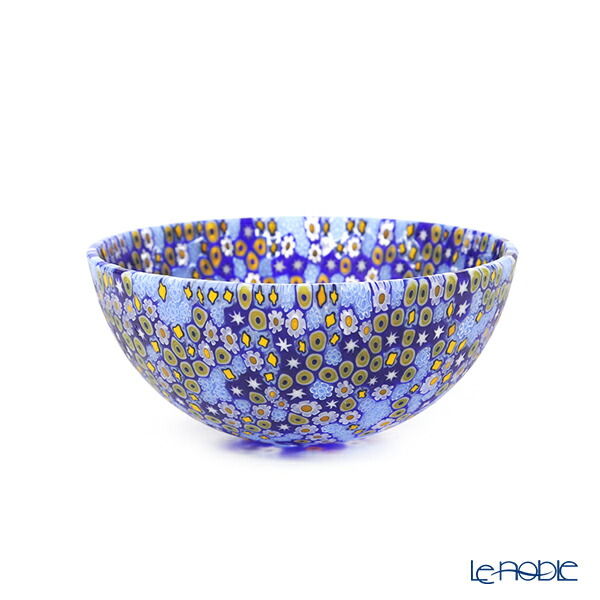楽天市場】エルコーレモレッティ ミレフィオーリ ボウル 13.5cm ブルー