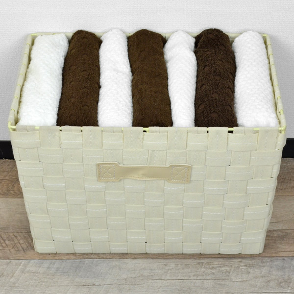 楽天市場】収納バスケット 不織布バスケット カラーボックス対応 深型