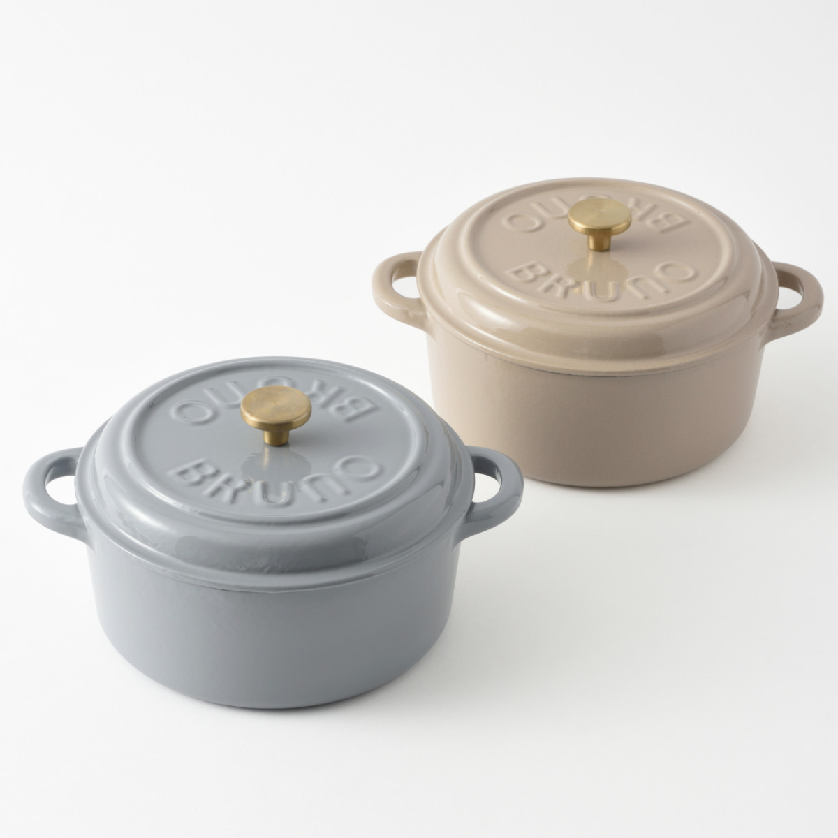 楽天市場】BRUNO 鋳物ホーローポット 2.9L IH対応 オーブン対応 ミトン