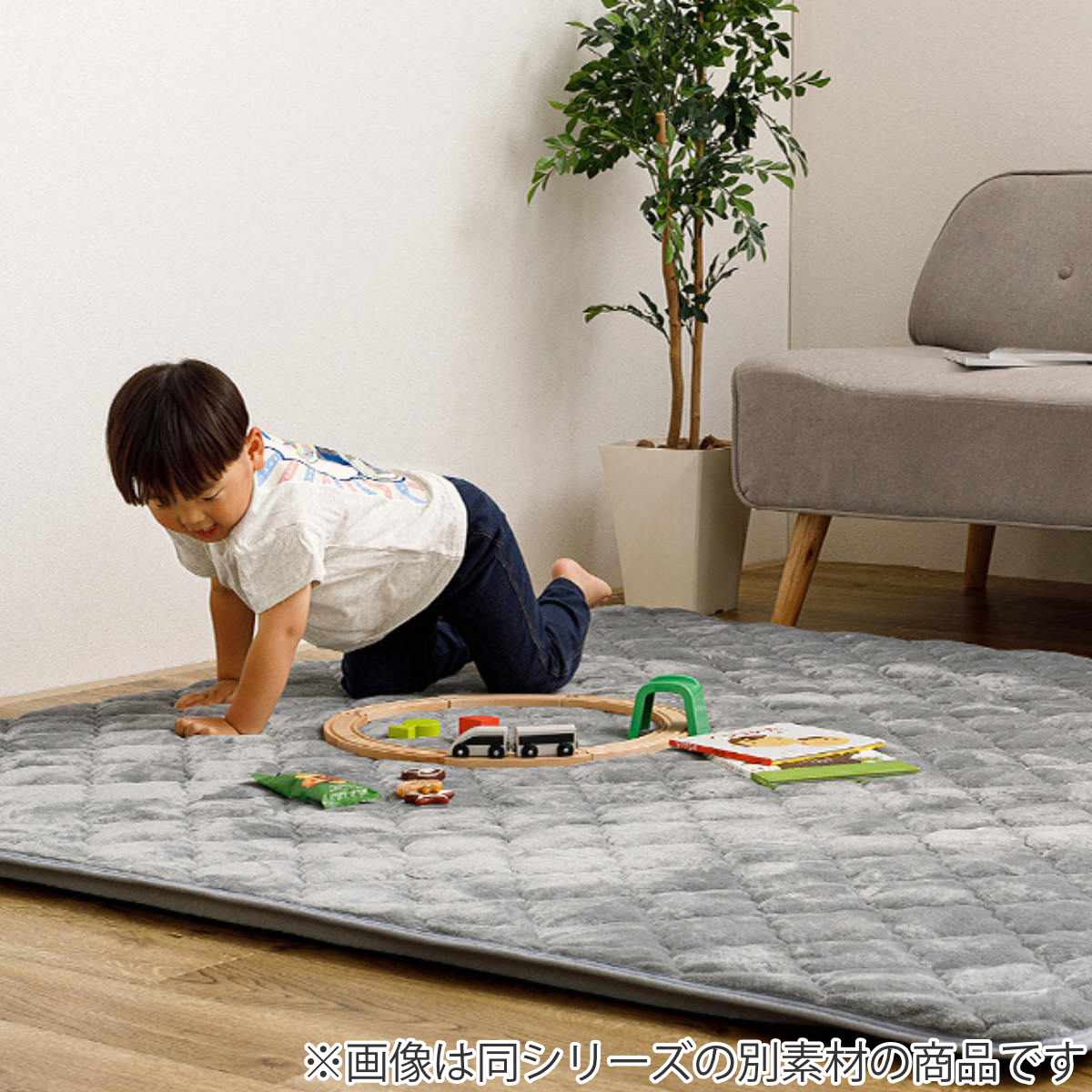 楽天市場】ラグ コットンパイル ピタ―ら 185×185cm 185×240cm 2畳 3畳