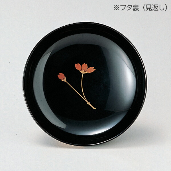 楽天市場】吸い物椀 木製 4.2寸 黒漆塗 筏春秋 磨蒔絵 吸物椀 お椀
