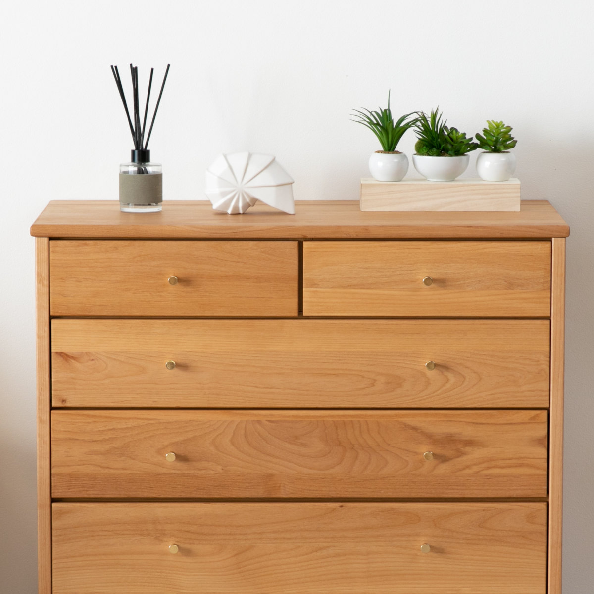楽天市場】チェスト 4段 北欧風 アルダー材 FORTO 約幅81cm （ 送料