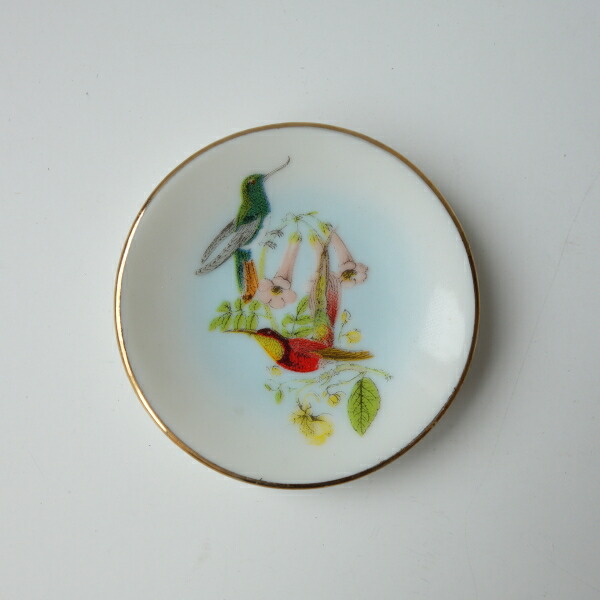 楽天市場】わけあり 四季鳥花 5.5cm アンティーク ミニ 絵皿 6枚