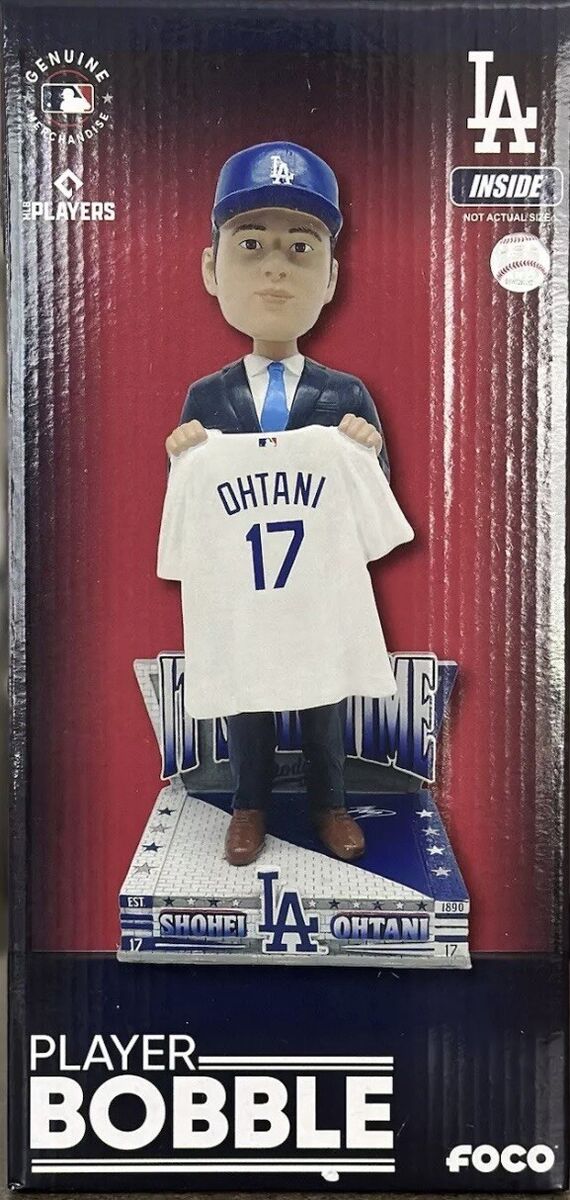 楽天市場】MLB公式【即日発送】大谷翔平 ボブルヘッド フィギュア