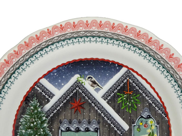楽天市場】2025 ジアン クリスマスプレート イヤープレート シャレー柄