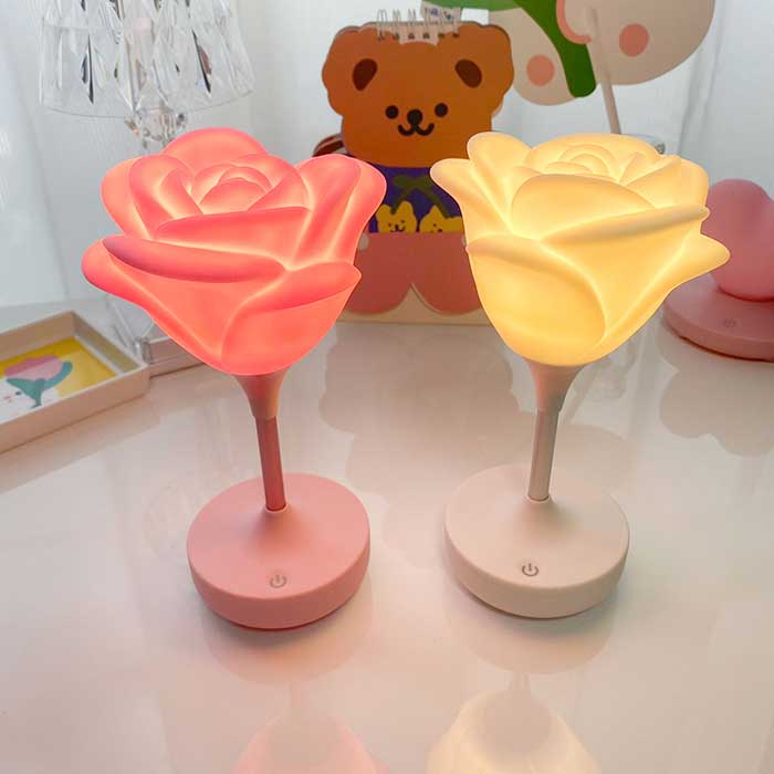 楽天市場】【即日出荷】 薔薇型 バラ 花 フラワー LEDランプ ナイト