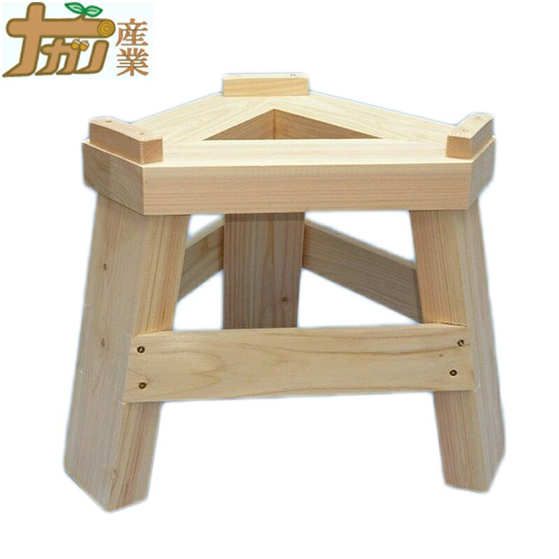 楽天市場】ひのき製もち臼木台 ( みかげ石 もち臼 1升用 専用木台