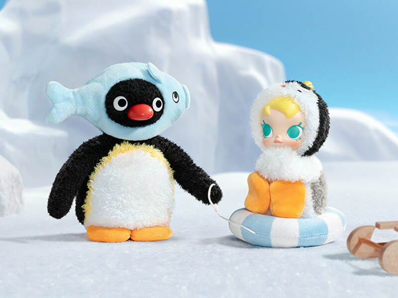 楽天市場】Baby Molly × Pingu Happy Fishing シリーズ ぬいぐるみ