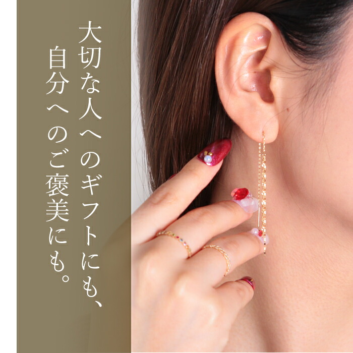 楽天市場】ピアス 18金 k18 18k レディース 金属アレルギー ニッケル