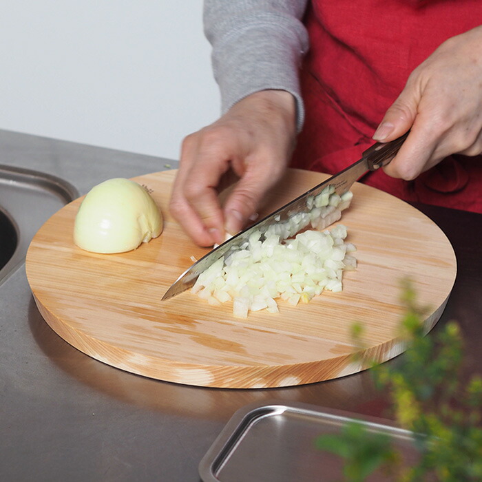 楽天市場】【プロキッチンオリジナル】四万十ひのき まるいまな板 30cm