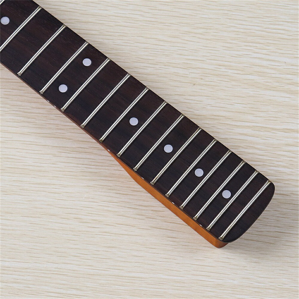 楽天市場】ギターネック トラ杢メイプル STタイプ用交換ネック