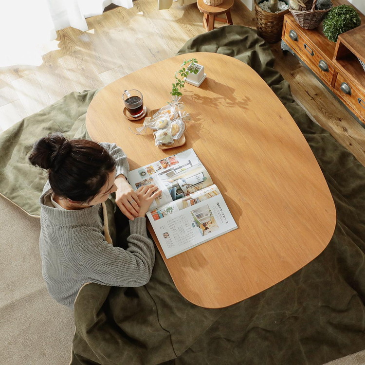 楽天市場】こたつ 北欧 テーブル コタツ おしゃれ テーブル センター