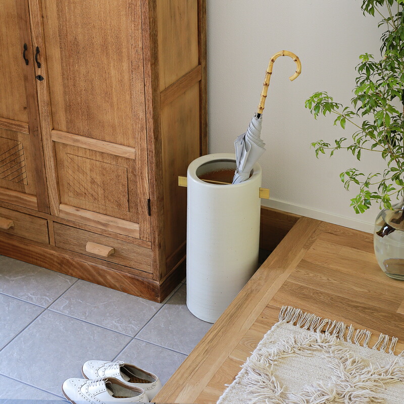 楽天市場】傘立て HIJICA TEOKE STAND 玄関 収納 H45cm 信楽焼 陶器