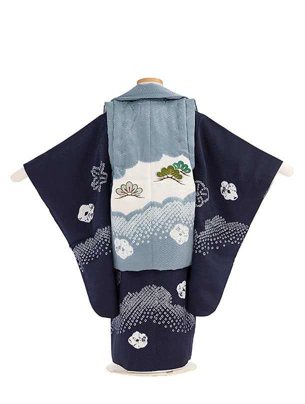 楽天市場】七五三 着物 3歳 レンタル 753 男の子 着物 フルセット ( 三