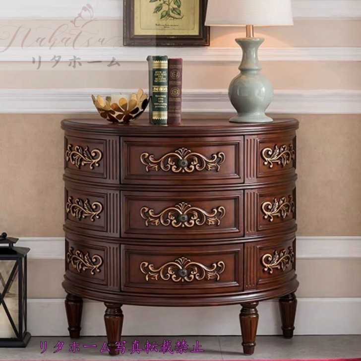 楽天市場】A054795高級チェストロココ調 ヨーロッパ風 洋タンス