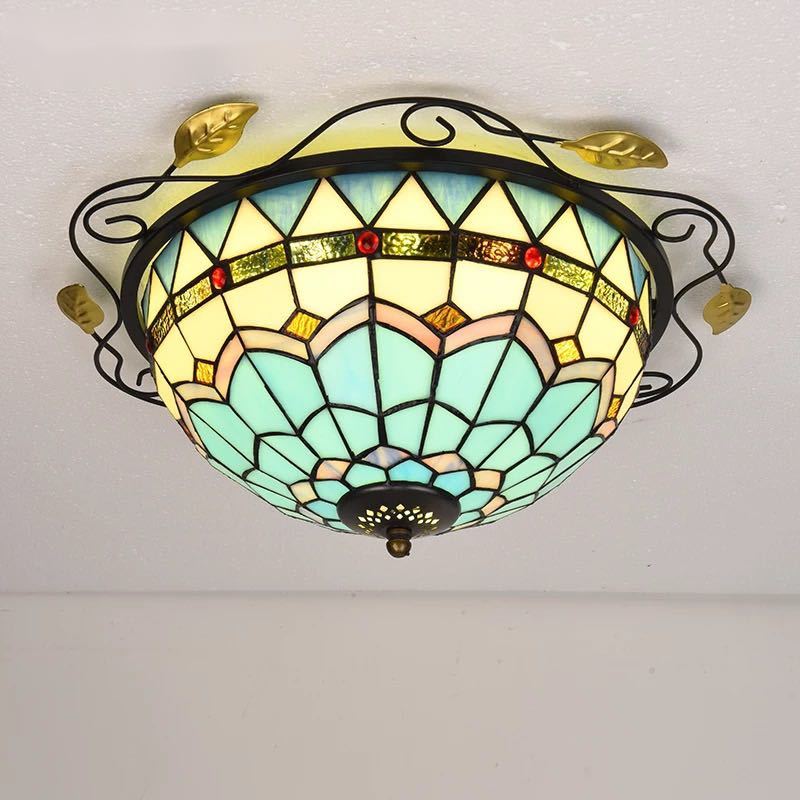 楽天市場】A024139ステンドグラス．ペンダントライト豪華天井照明