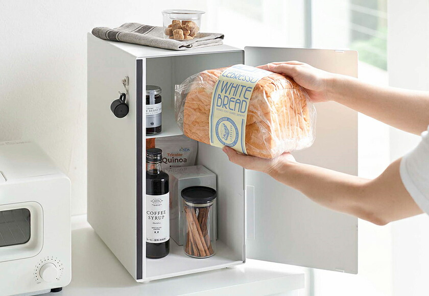 楽天市場】［ ブレッドケース タワー スリム ］山崎実業 tower パン