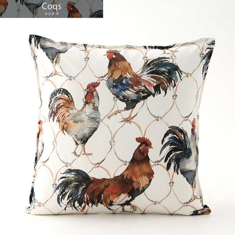 楽天市場】クッションカバー おしゃれ 45cm×45cm 【YH855】 コックス