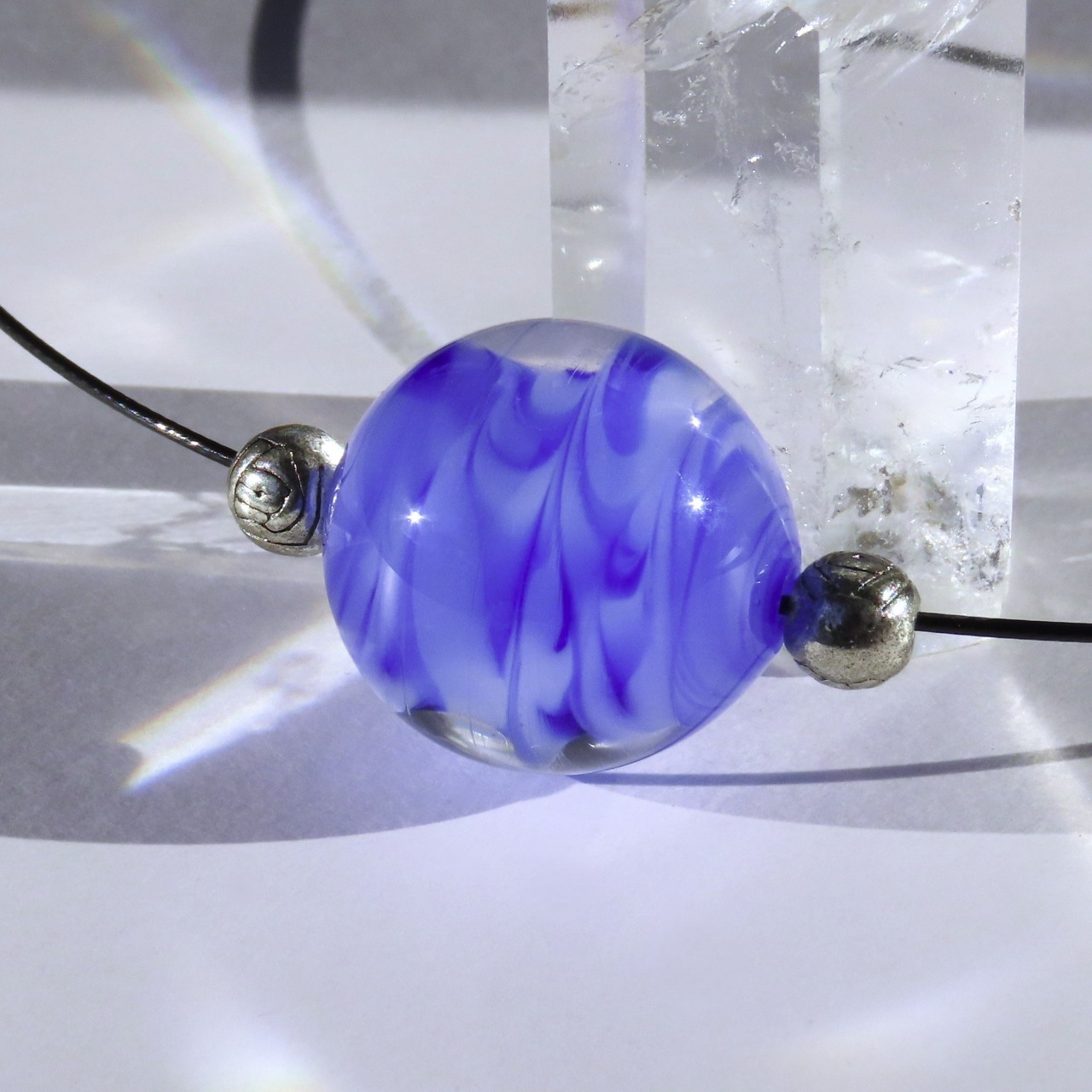 楽天市場】とんぼ玉 ネックレス ペンダント 国産 ガラス 工芸品 ブルー