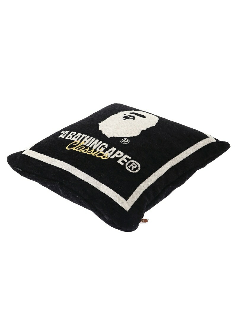 楽天市場】A BATHING APE A BATHING APE SQUARE CUSHION M ア
