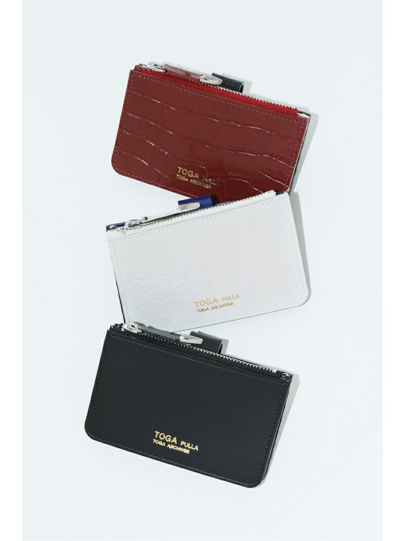 楽天市場】TOGA LEATHER WALLET STUDS SMALL トーガ 財布・ポーチ