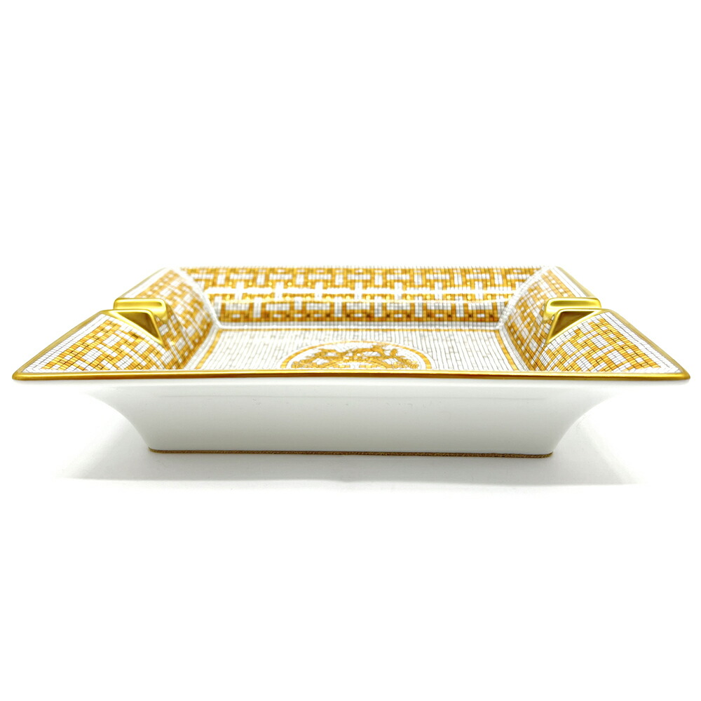 楽天市場】【未使用品】HERMES エルメス モザイク ヴァンキャトル 灰皿