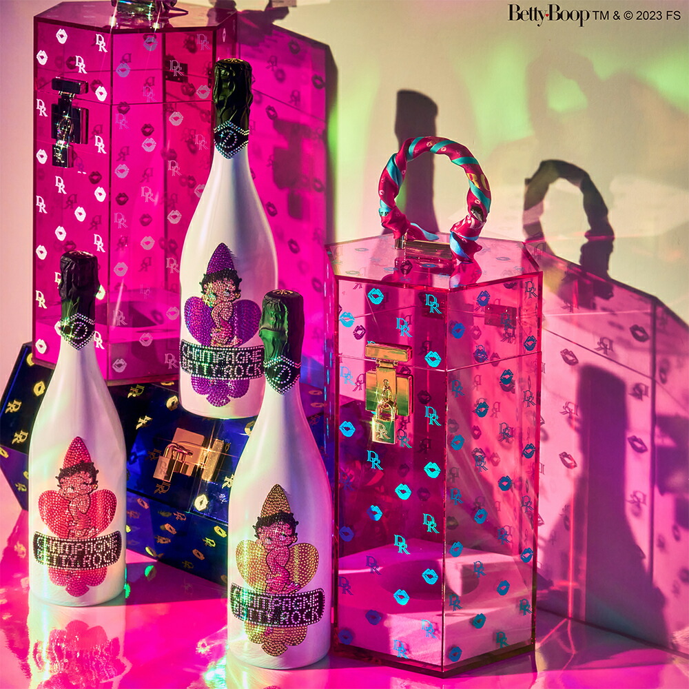 楽天市場】シャンパン D.ROCK BETTY.ROCK CLEAR PINK ベティブープ お