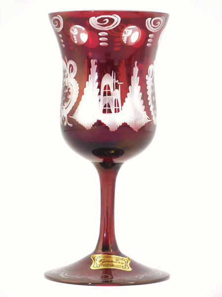 楽天市場】ボヘミアグラス EGERMANN エーゲルマンレッド ワイングラス