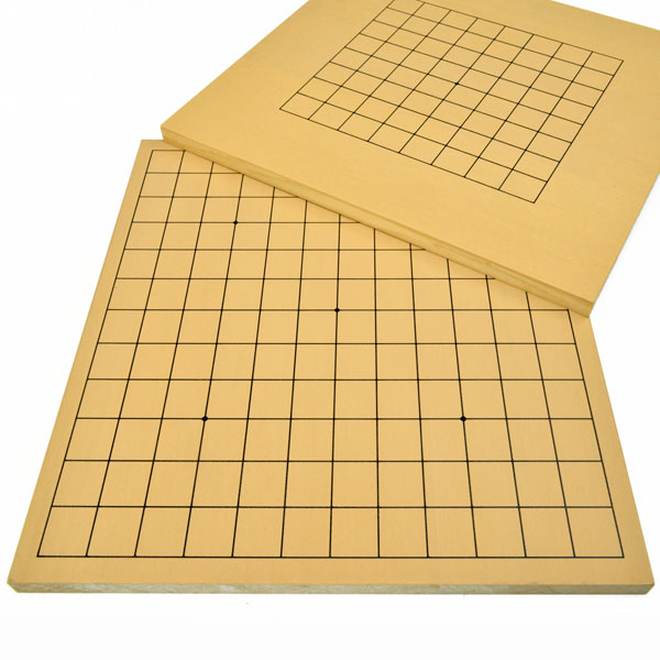 楽天市場】初心者の木製囲碁入門セット※木製新桂13路9路盤