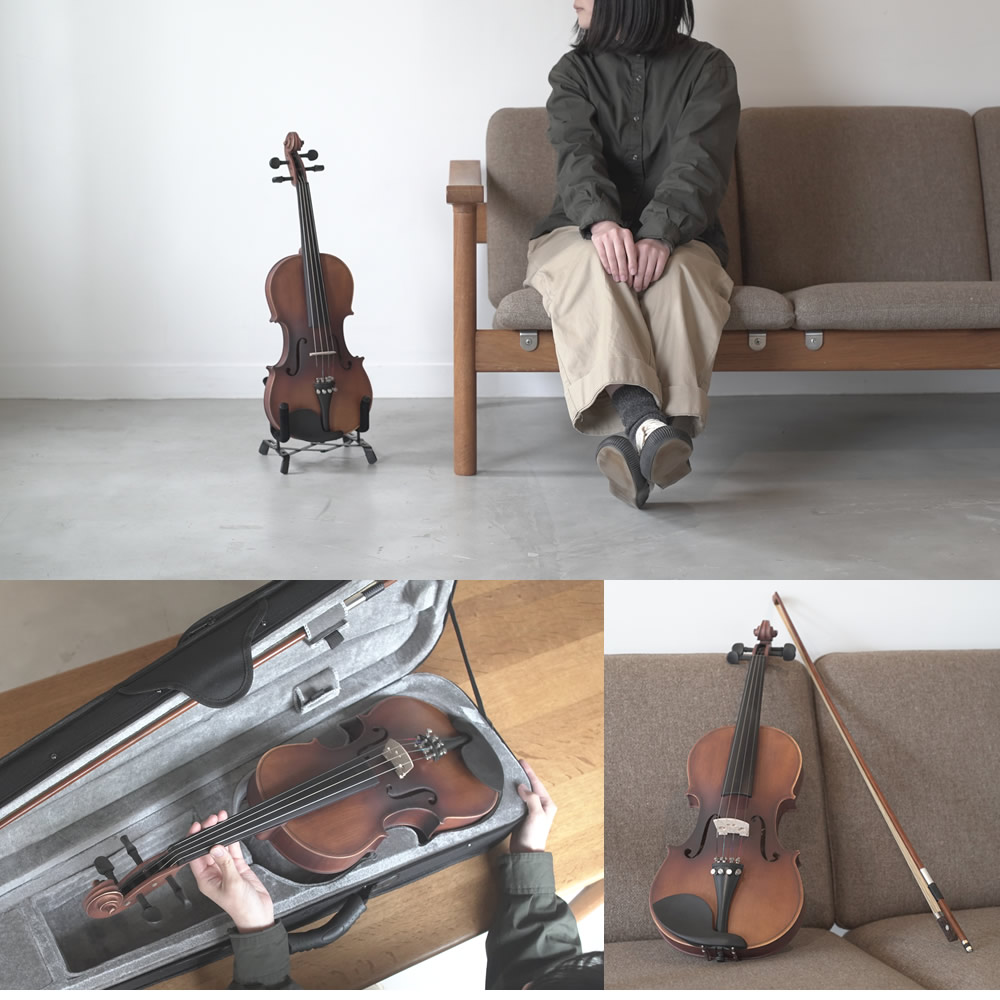 楽天市場】バイオリン 初心者セット Hallstatt V-12 4/4サイズ