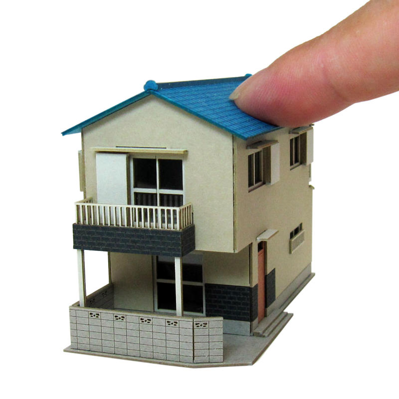 楽天市場】なつかしのジオラマシリーズ 【民家E】 S=1/150 ◇みにちゅ