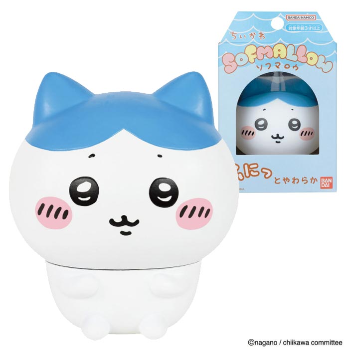 楽天市場】ちいかわ SOFMALLOW ハチワレ : おもちゃの三洋堂