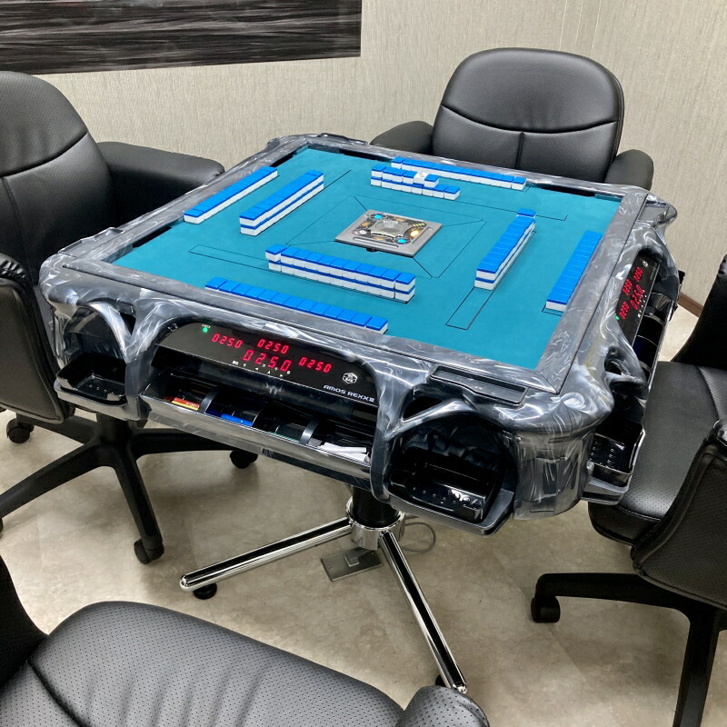 麻雀牌 アモス 黄青 アルティマ、レックス 全自動麻雀卓用麻雀牌 3人