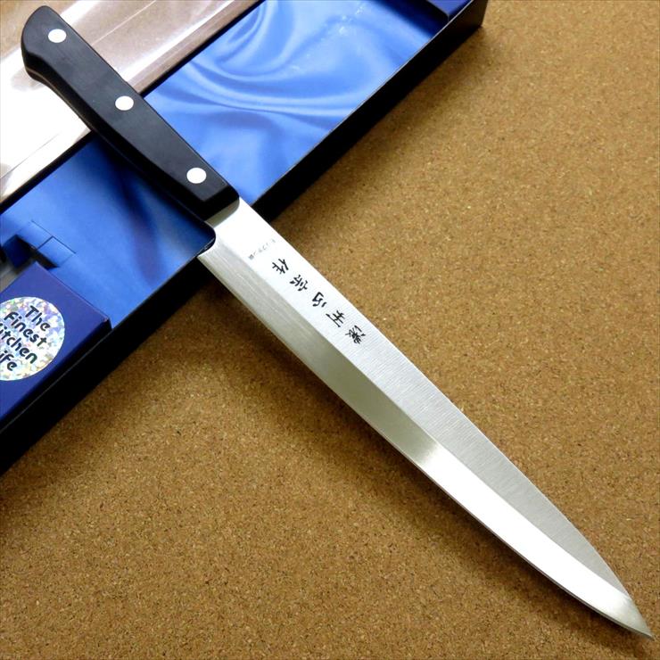 楽天市場】関の刃物 柳刃包丁 20.5cm (205mm) 濃州正宗作 モリブデン