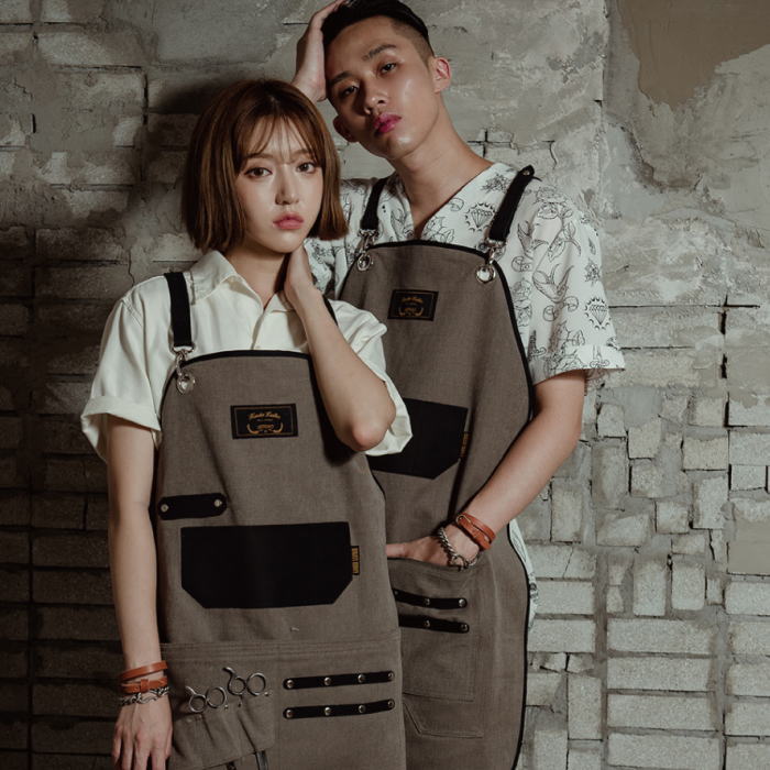 楽天市場】エプロン 美容師用 理容師用 美容師エプロン 理容師 理容