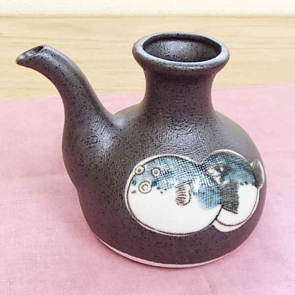 楽天市場】燗瓶 かんぴん 陶器 錆ふぐ日本酒 徳利 陶器 酒器 かんびん