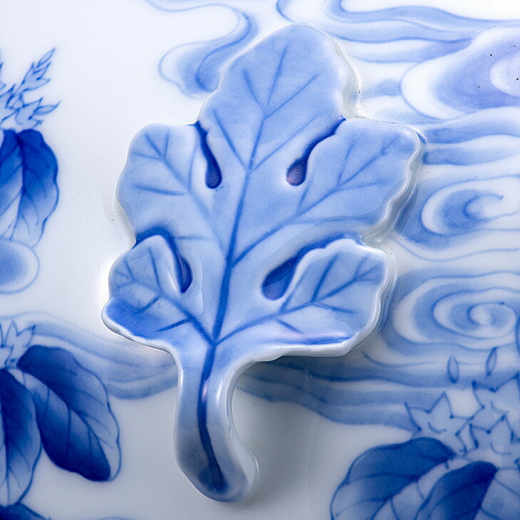 楽天市場】宮内庁御用達 名門 有田焼 陶磁器 香蘭社 『染付桐鳳凰花瓶