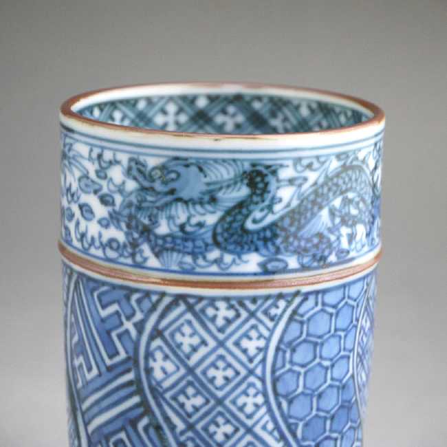 楽天市場】京焼 清水焼 青龍文 祥瑞湯呑 : 京焼清水焼専門店 松韻堂