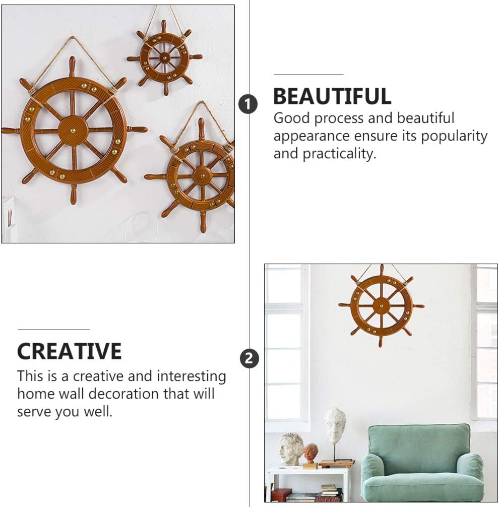 楽天市場】舵輪 ハンドル 船舵 操舵輪 インテリア 木製船舵輪 地中海風