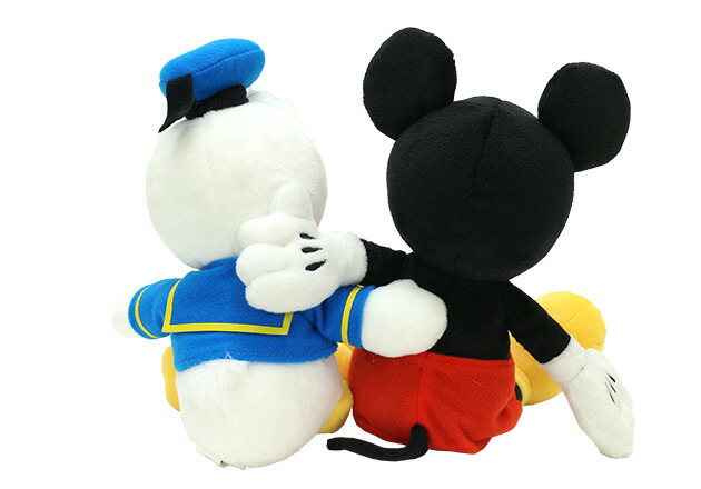 楽天市場】【N001】ぬいぐるみ ディズニー『ミッキー&ドナルド ペア