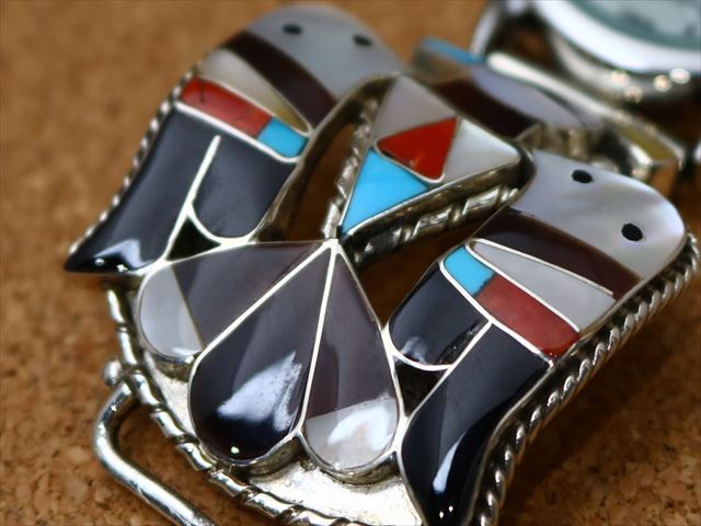 楽天市場】インディアンジュエリー ズニ族 B&C SHACK サンダーバード