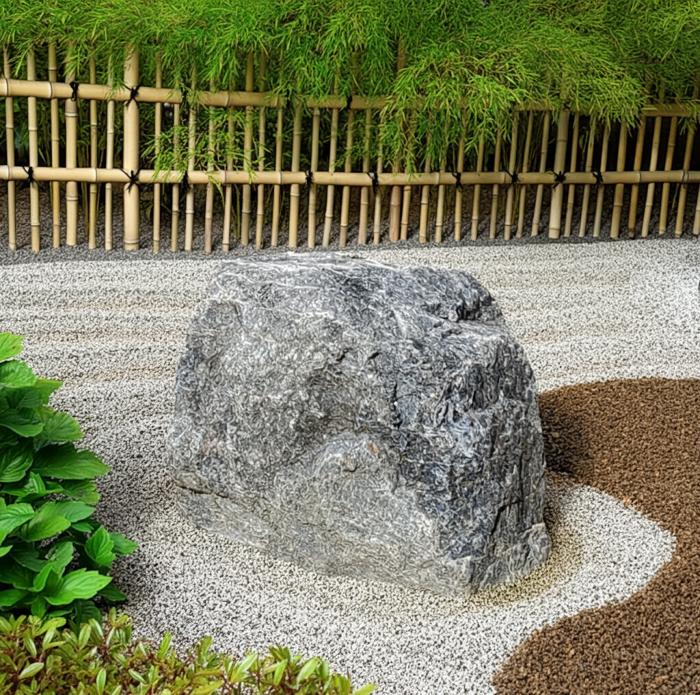 楽天市場】【送料無料】阿波の白青石1石【庭石】【1】景石にいかが