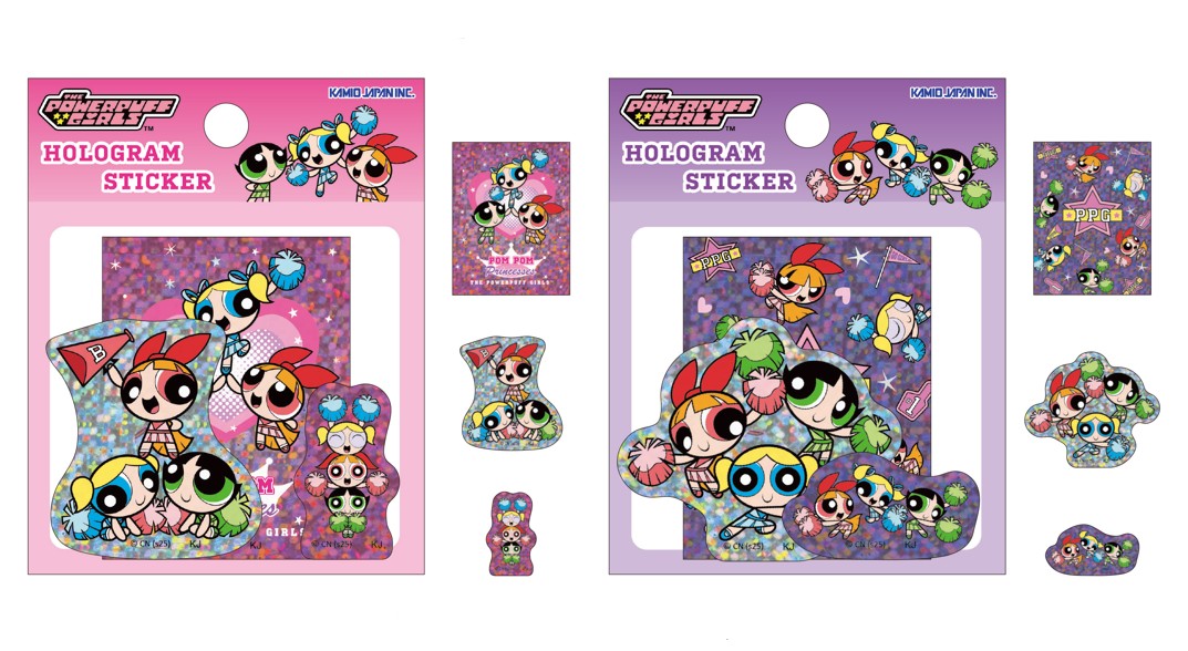 楽天市場】パワーパフガールズ ホログラムステッカー