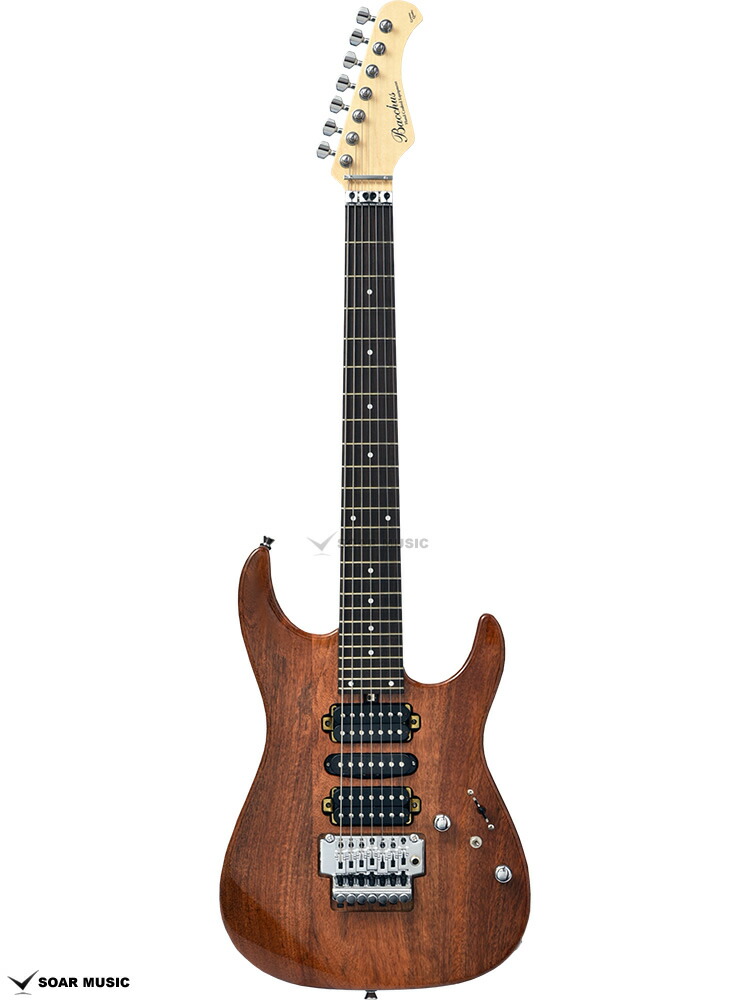 楽天市場】Bacchus バッカス IMPERIAL 7st S-BR 7弦ギター エレキ