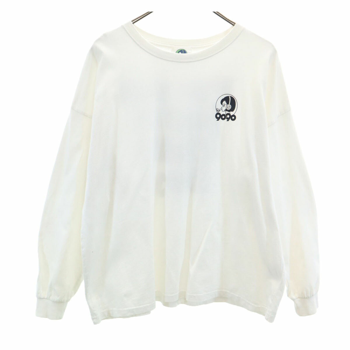 楽天市場】古着 9090 ナインティナインティ バックプリント 長袖 T