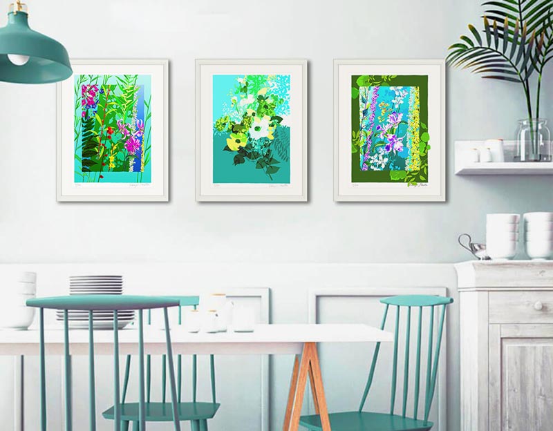 楽天市場】絵画 風水 インテリア 額入り Bouquet de fleurs「花束