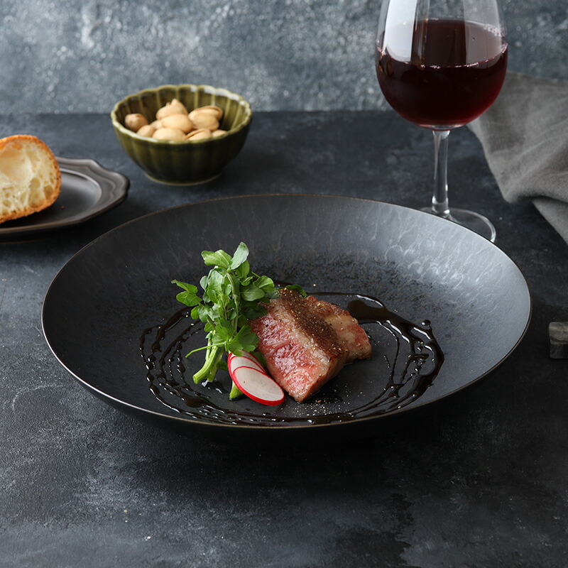 楽天市場】平ボウル 27cm 有田焼プレート お皿 皿 洋食器 おしゃれ