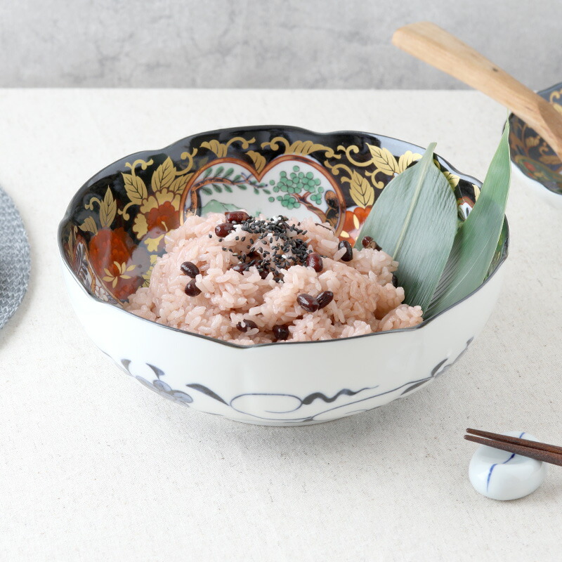 楽天市場】煮物鉢 20.7cm 金彩牡丹ボウル 鉢 お皿 皿 食器 大鉢 盛り鉢