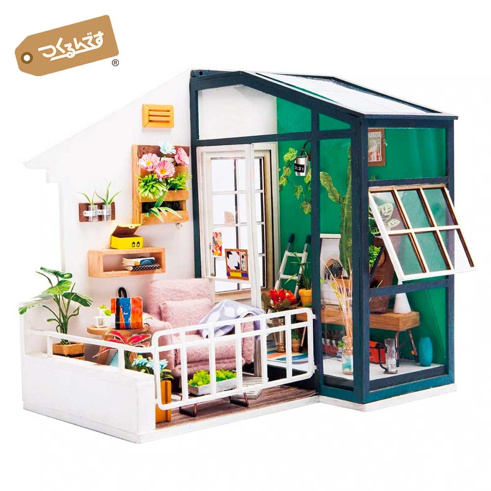 楽天市場】【公式】 つくるんです ミニチュアハウス バルコニー 日本語